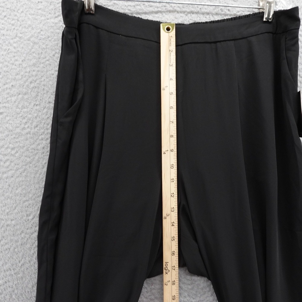Eloquii Black Wide Leg Pants - Picture 8 of 15